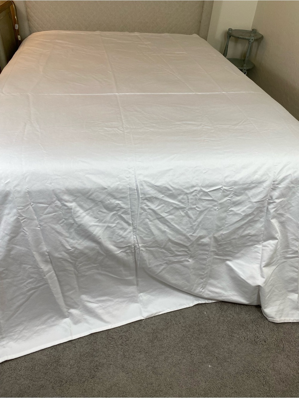 Hotel Signature 100% cotton sateen Flat Sheet Luxurious